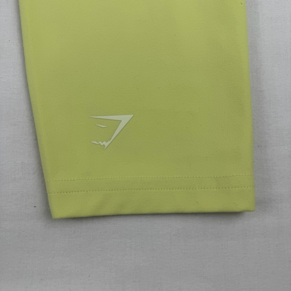 Gymshark Whitney‎ Simmons Neon Yellow, Scrunch Butt Leggings, Size Large - Picture 8 of 13
